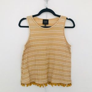W5 fringe top
